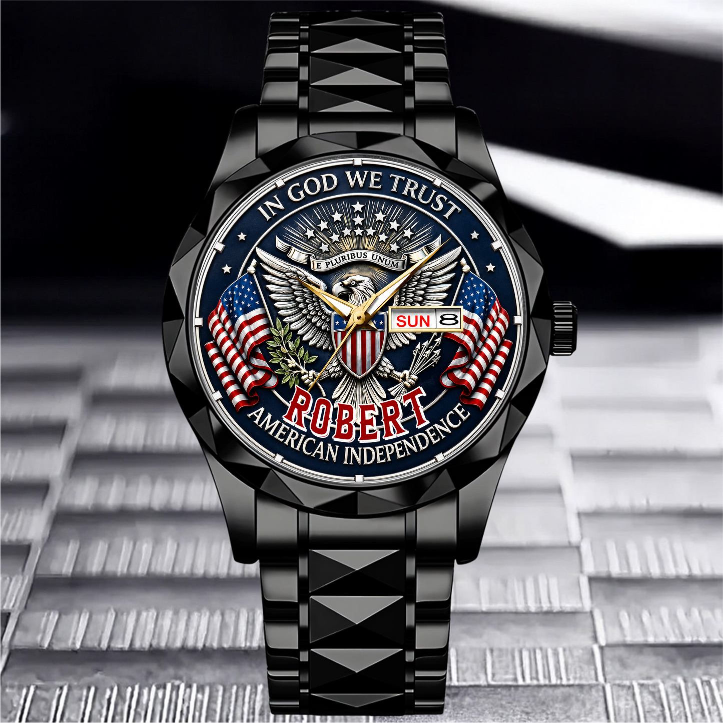 ROBERT - TC01WT007 - Customized USA 250th Anniversary Capitol Watch
