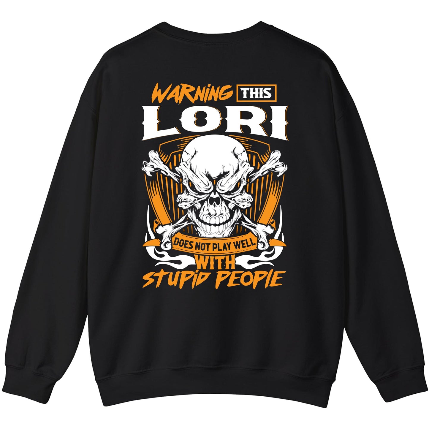 LORI - TC01TS003 - Warning This LORI Does Not Play Well With Stupid People - Personalized Shirt, Premium Gift for Anniversary