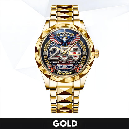 ANDREW - TC01WT006 - Constitution & Liberty Customized America 250th Anniversary Watch