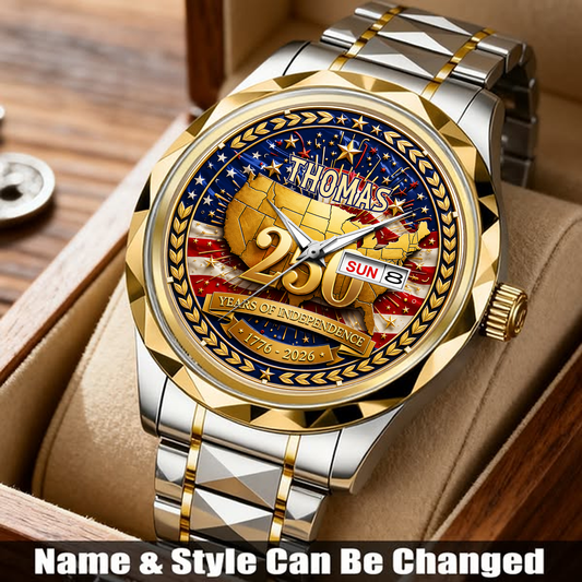 THOMAS - TC01WT010 - Customized 250th Anniversary USA Watch