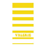 Personalized Classic Stripe Quick-Dry Beach Towel – Oversized Summer Gift