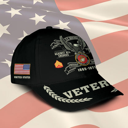 US Marine Corps – Classic Cap – Tactical Veteran Crest