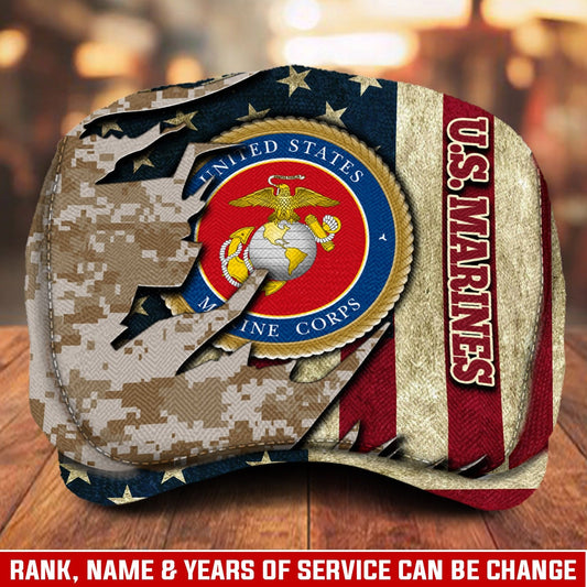 Custom U.S. Marine Corps Jeff Cap – Served With Pride