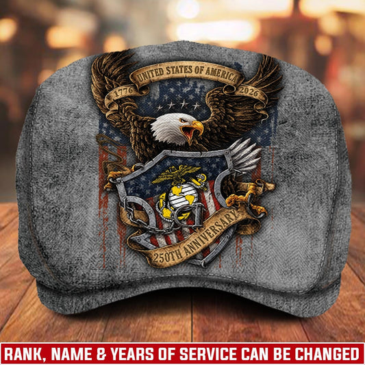 Custom U.S. Marine Corps Jeff Cap – Freedom Isn’t Free