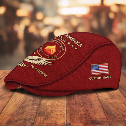 Custom U.S. Marine Corps Jeff Cap – 250 YEARS OF FREEDOM