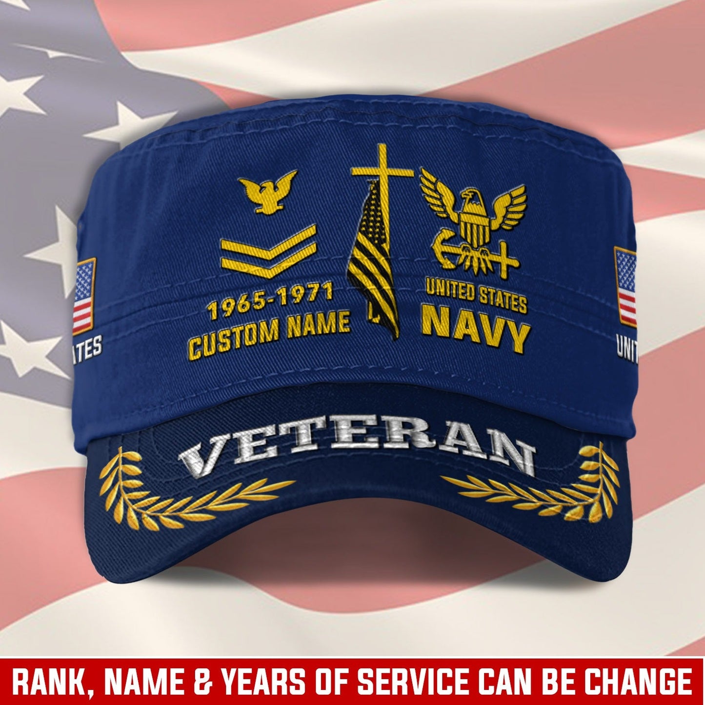 US Navy – Military Cap - Lest We Forget