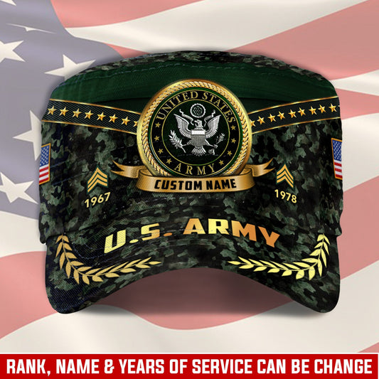 US Army – Military Cap – Gold Camo