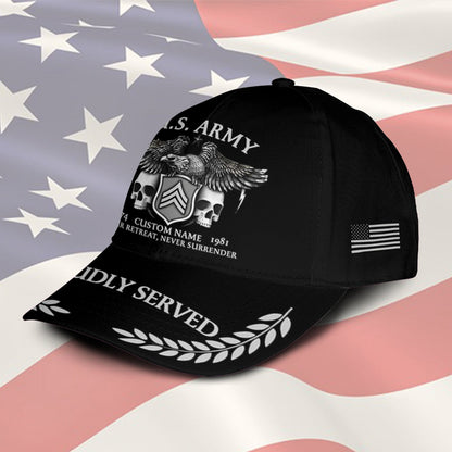 US Army – Classic Cap – Skull Eagle