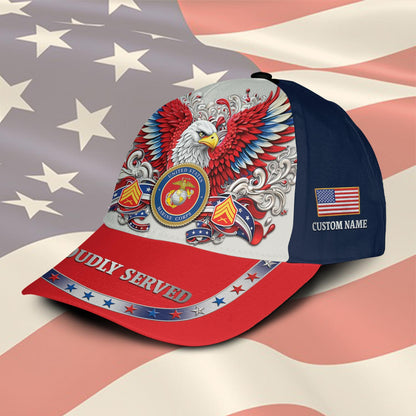US Marine Corps – Classic Cap – Red Eagle