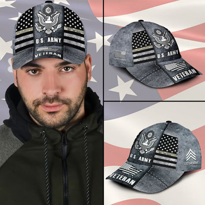 US Army – Classic Cap – Riveted Metal