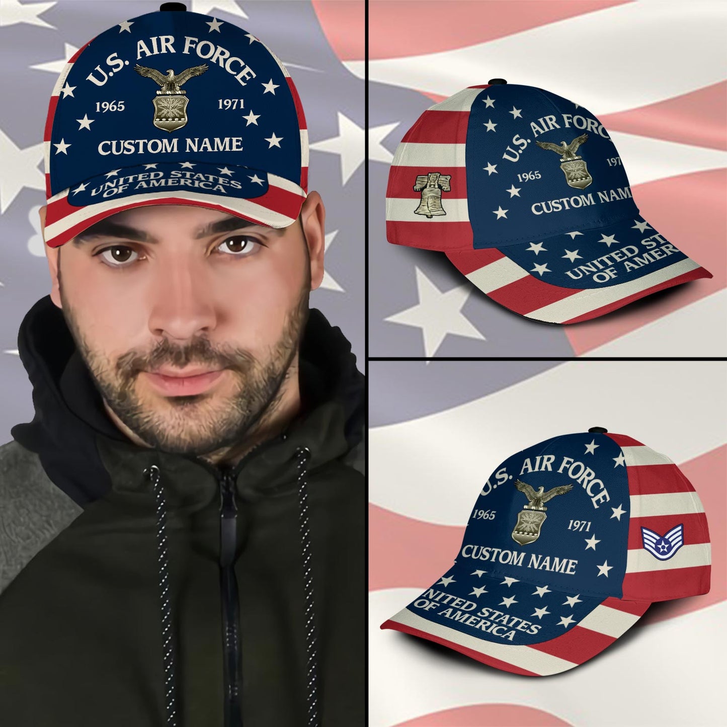 US Air Force – Classic Cap – US Flag