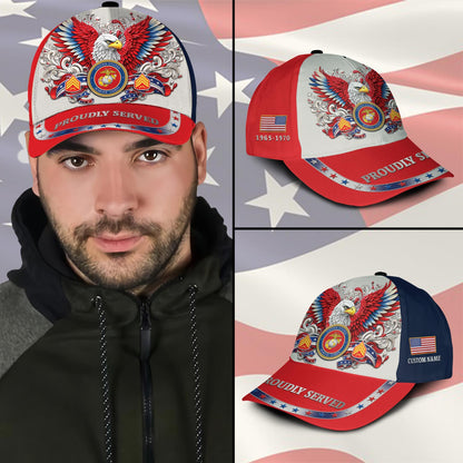 US Marine Corps – Classic Cap – Red Eagle