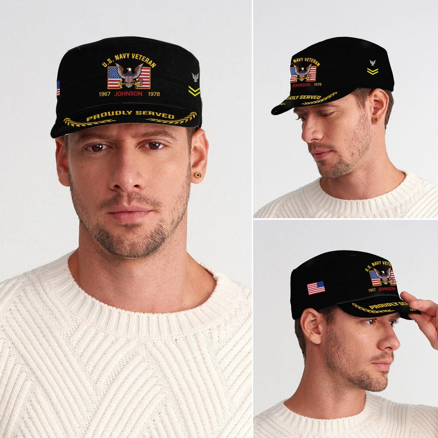 US Navy – Military Cap - Proudly Served