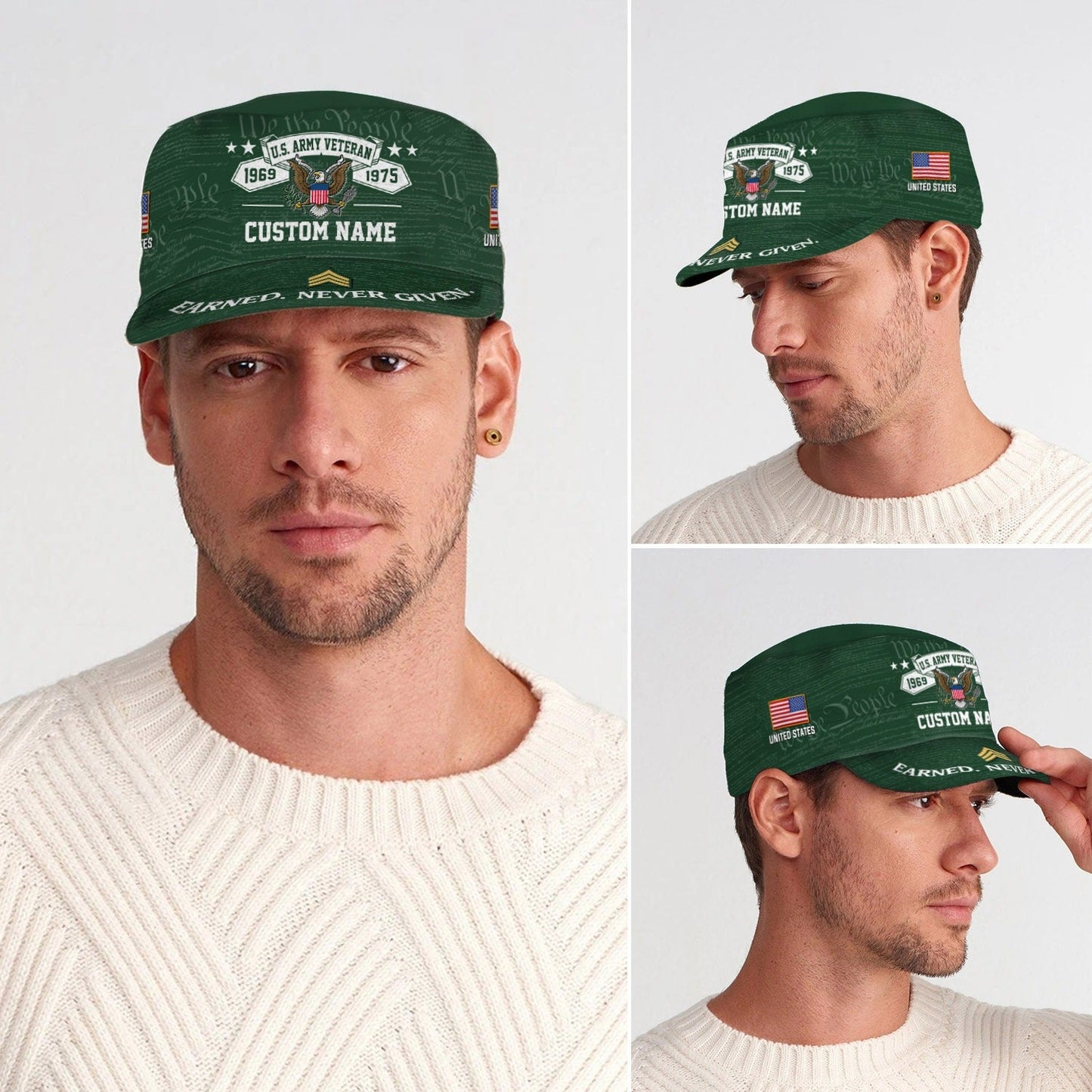 US Army – Military Cap –  All Gave Some, Some Gave All