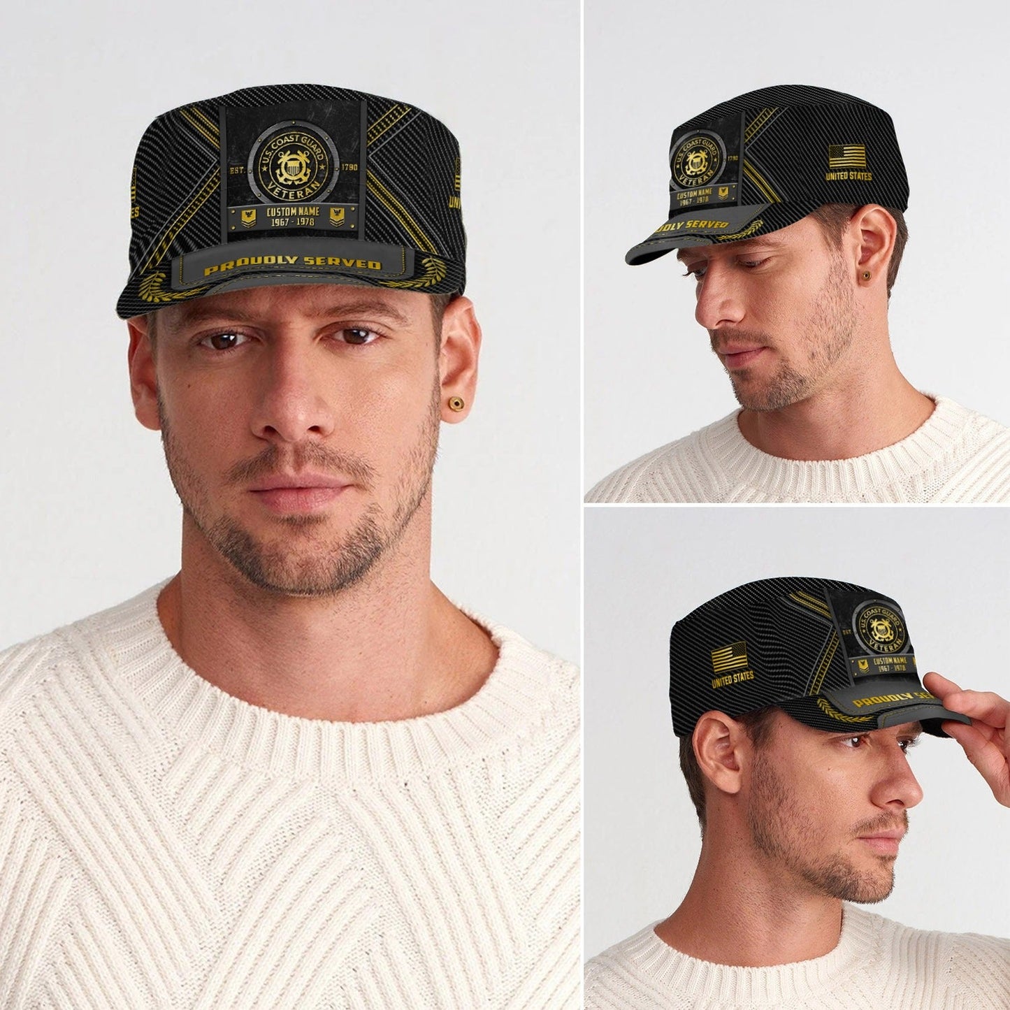 US Coast Guard – Military Cap - Proud To Have Served