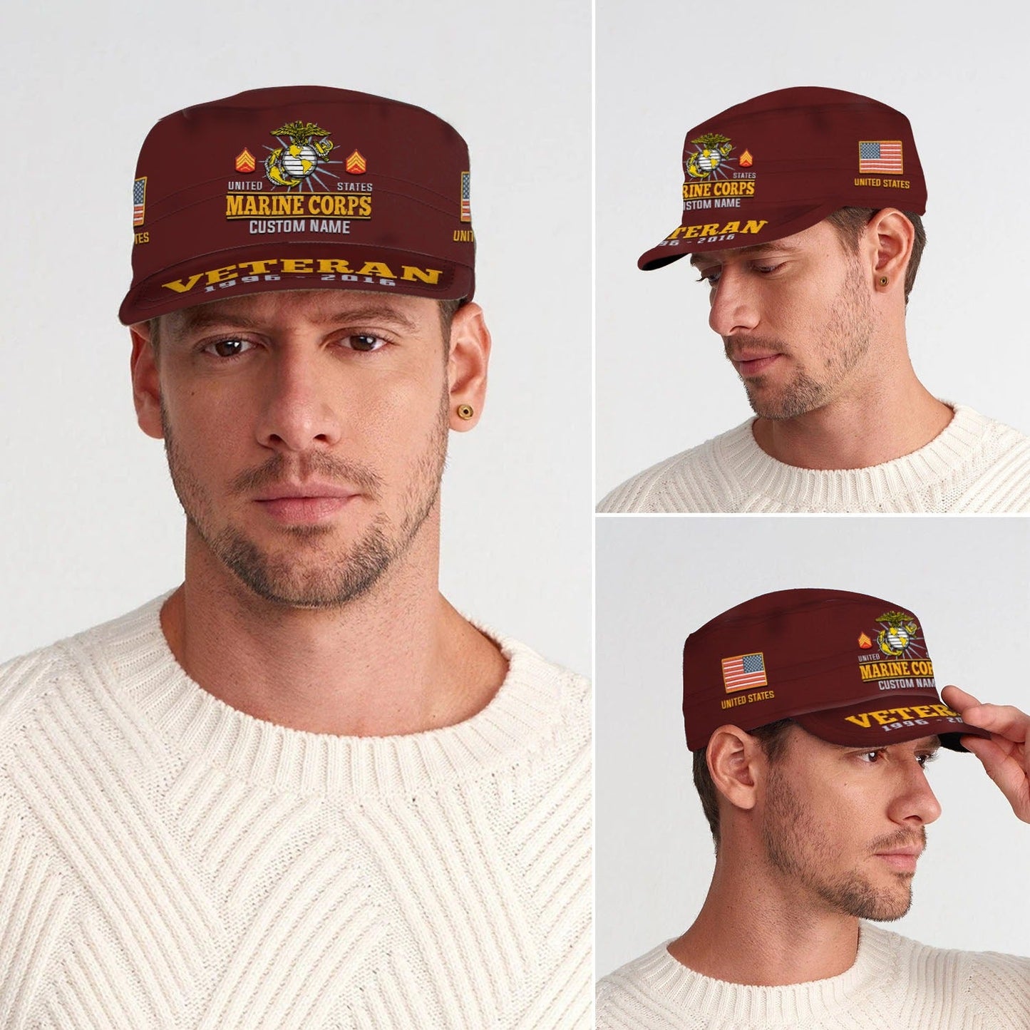 US Marine Corps – Military Cap -  Veteran By Choice