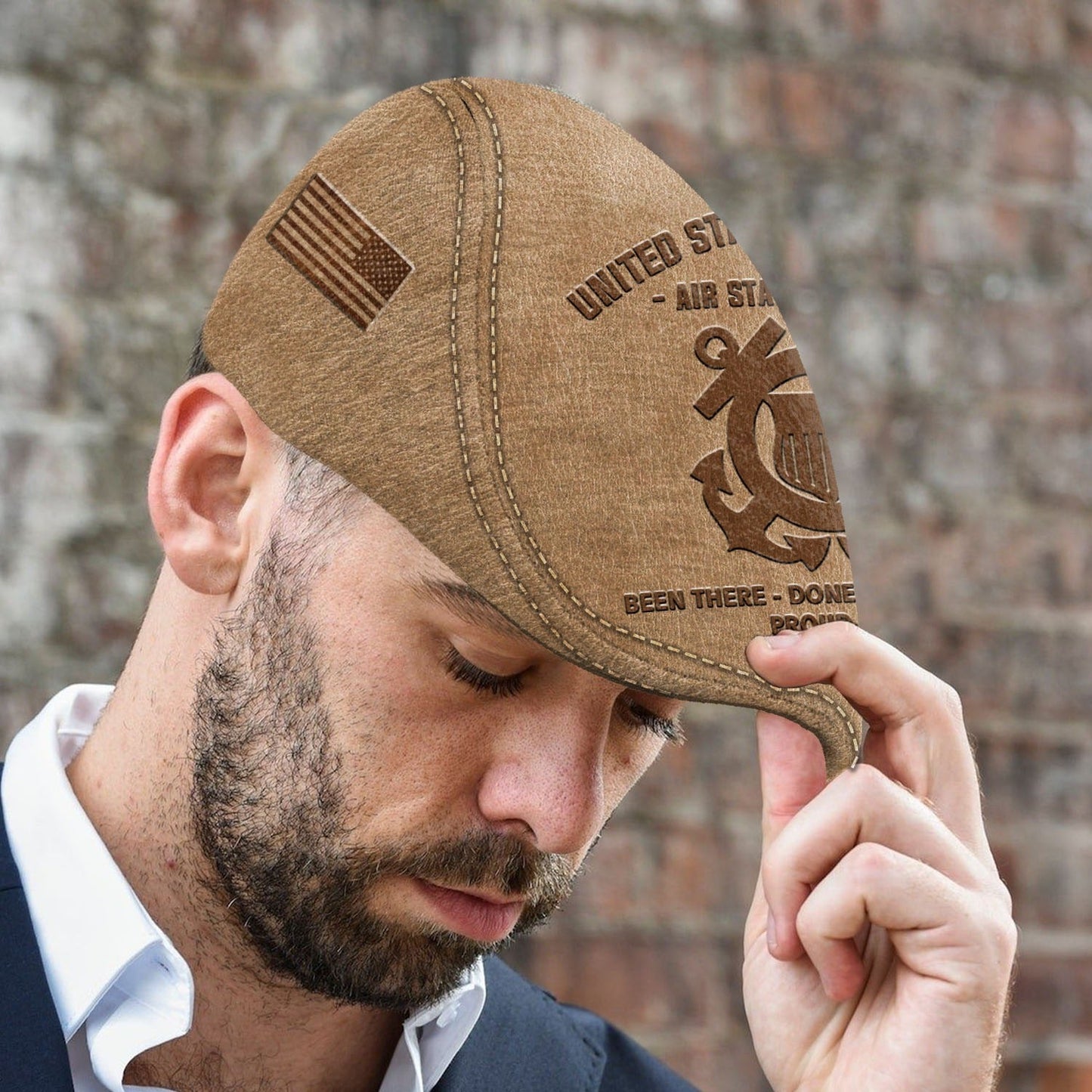 Custom U.S. Coast Guard Jeff Cap – BEEN THERE - DONE THAT AND DAMN PROUD OF IT